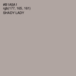 #B1A5A1 - Shady Lady Color Image